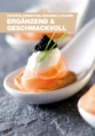 Cocktailcrevetten, Mousses und Saucen (Katalog als PDF)